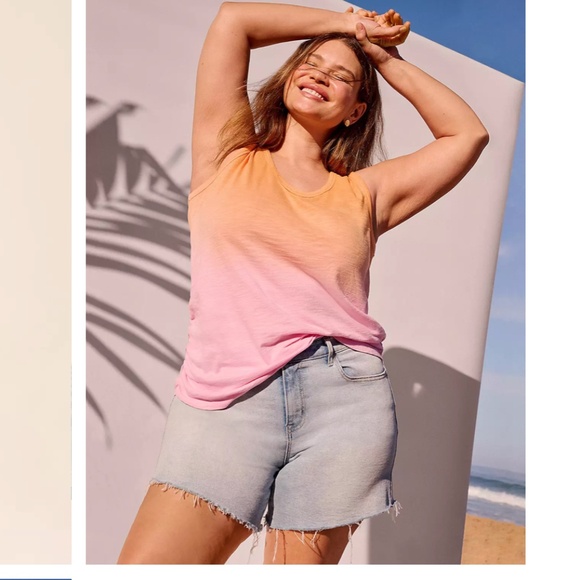 Lane Bryant Side Ruched Tank SIZE 18/20 NWT - Picture 2 of 3